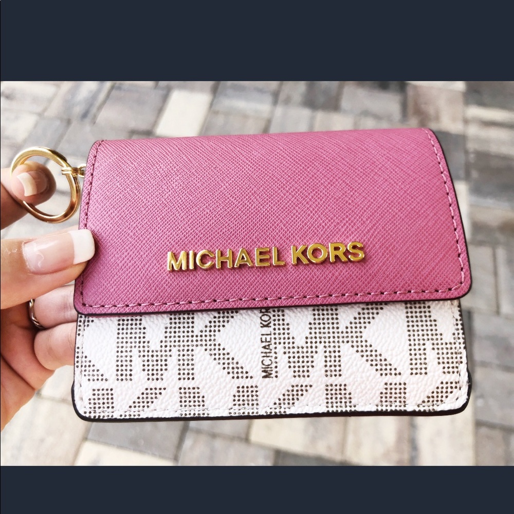 Gaby’sBags👛💕Michael Kors Card Holder Key Ring - Picture 3 of 7